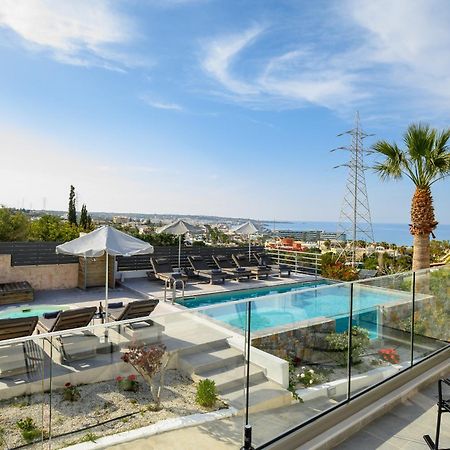Queen'S Gem Luxury Villa - Heated Jacuzzi & Pool Hersonissos  Exterior foto