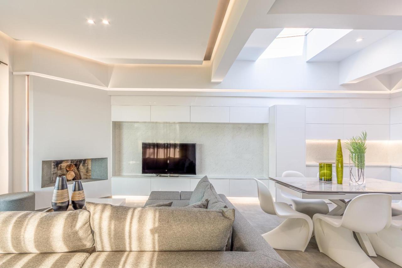 Queen'S Gem Luxury Villa - Heated Jacuzzi & Pool Hersonissos  Exterior foto
