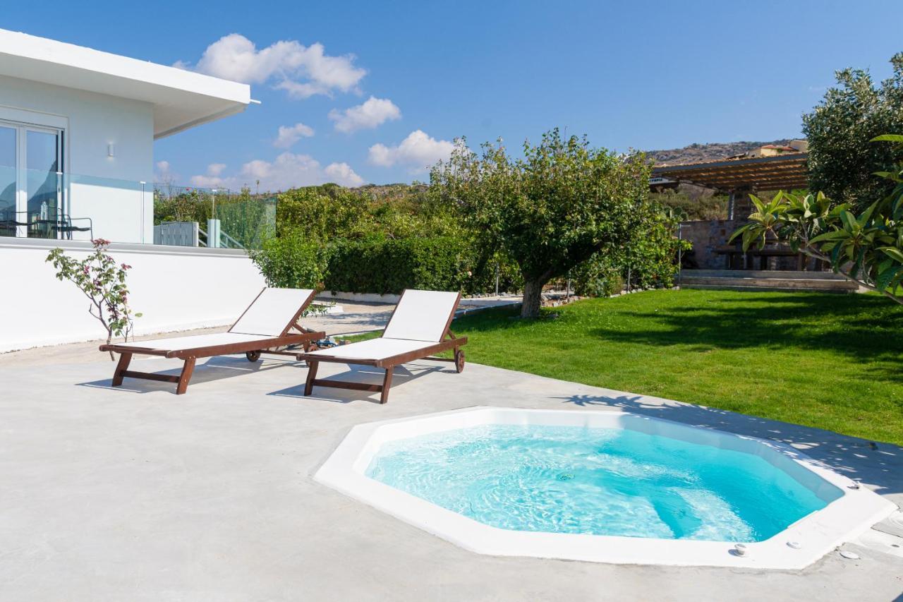 Queen'S Gem Luxury Villa - Heated Jacuzzi & Pool Hersonissos  Exterior foto