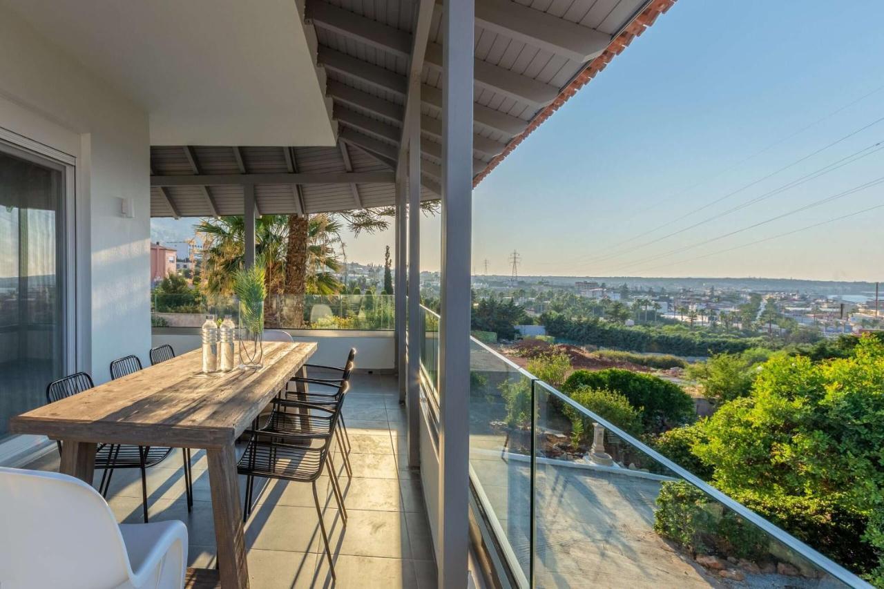 Queen'S Gem Luxury Villa - Heated Jacuzzi & Pool Hersonissos  Exterior foto