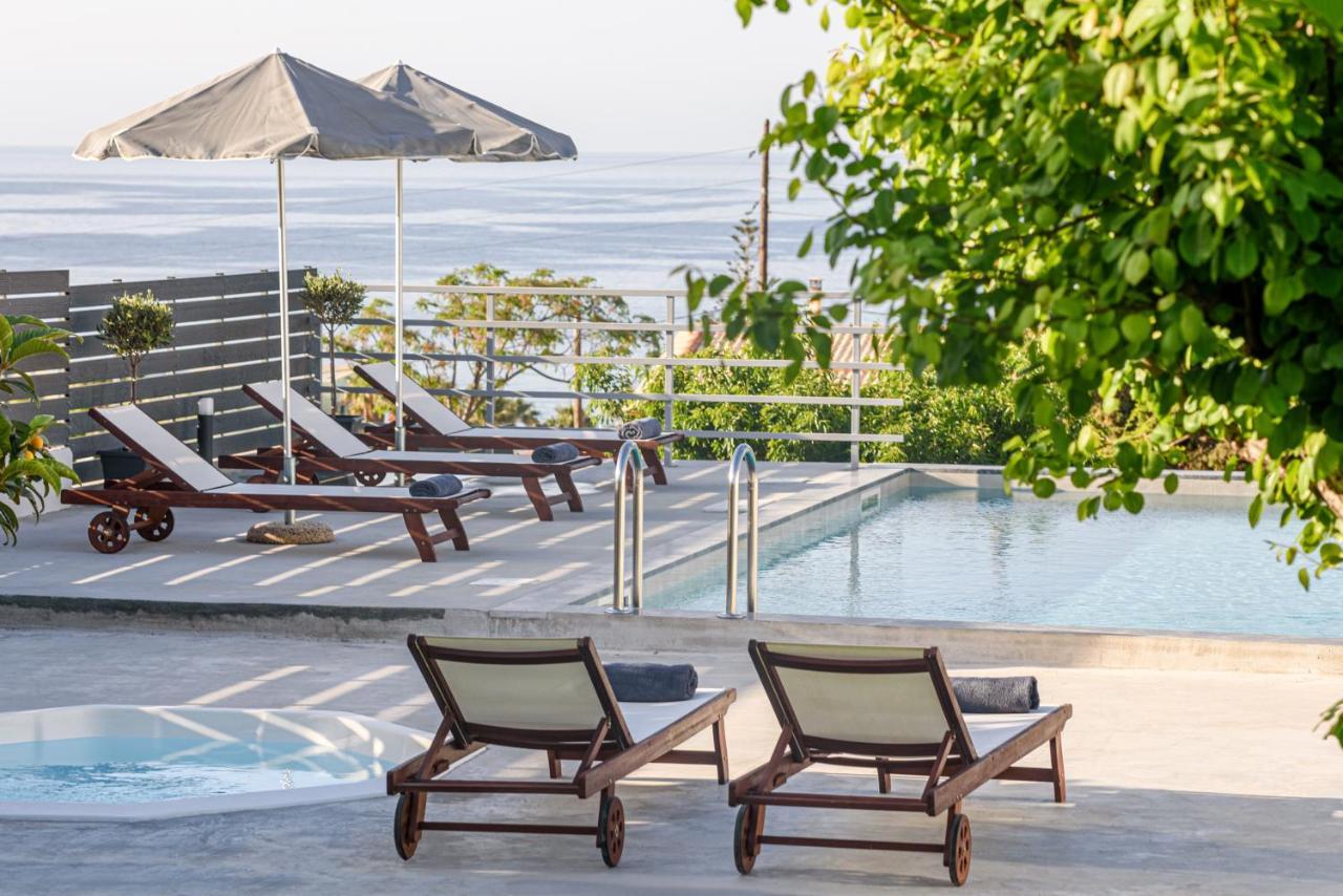 Queen'S Gem Luxury Villa - Heated Jacuzzi & Pool Hersonissos  Exterior foto