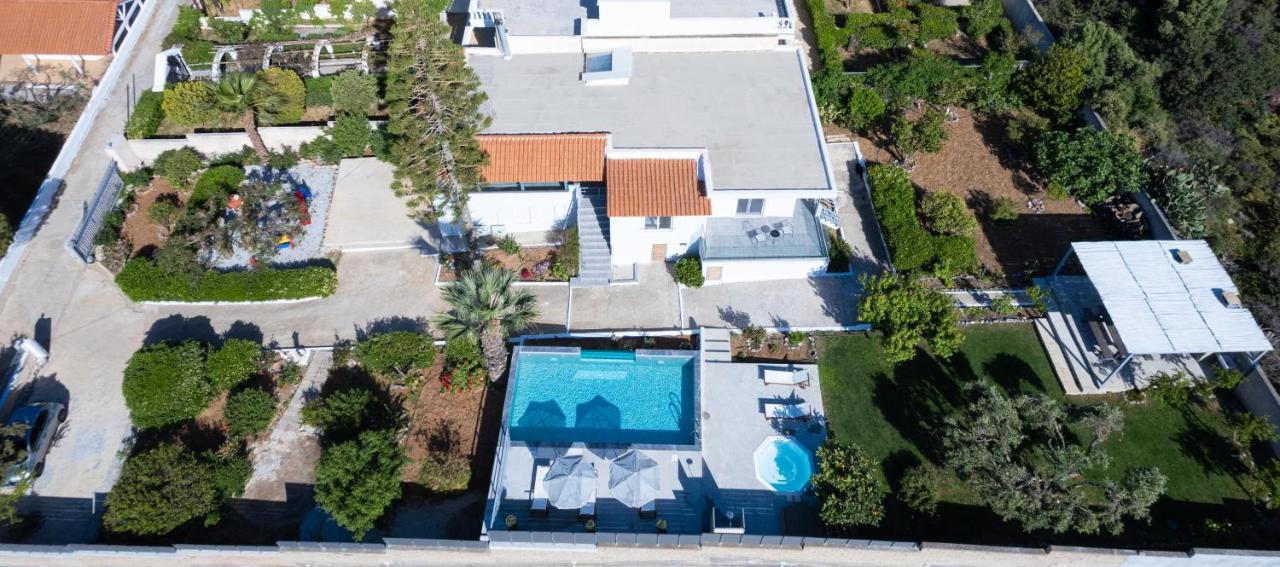 Queen'S Gem Luxury Villa - Heated Jacuzzi & Pool Hersonissos  Exterior foto